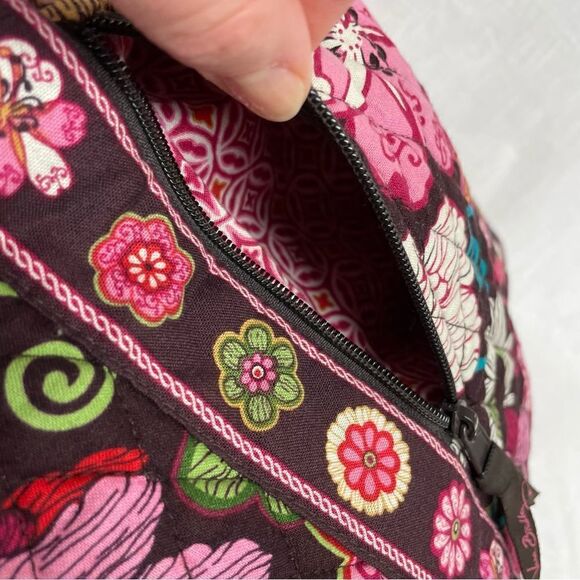 Vera Bradley mod flora draw string backpack - Picture 5 of 9